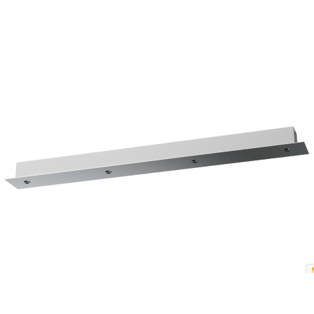 MODULAR LIGHT * BASE REGLETA 4L - CROMO