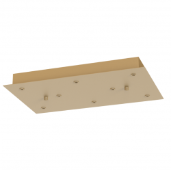 MODULAR LIGHT * BASE RECTANGULAR 8L - ORO