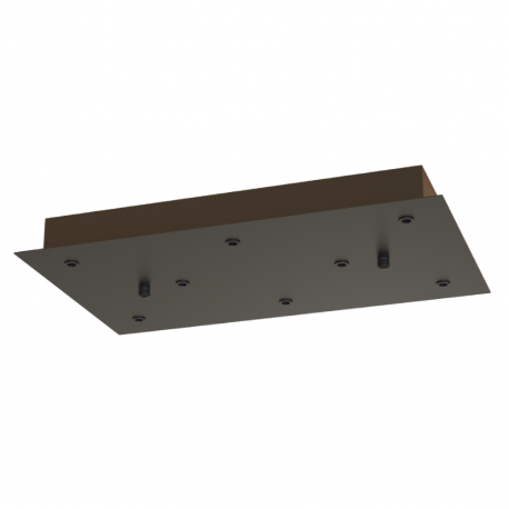 MODULAR LIGHT * BASE RECTANGULAR 8L - NEGRO