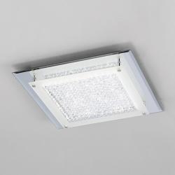 Crystal Led * Plafon Cuadrado Mediano 36 Cm