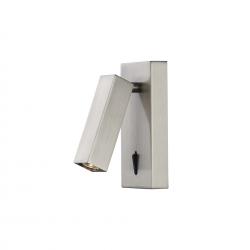 Tarifa * Aplique Nickel Satin Lector Led 3W 3000K