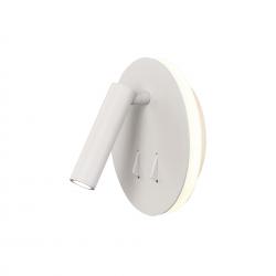 Cayman R* Aplique Blanco Lector Led 3W+6W 3000K