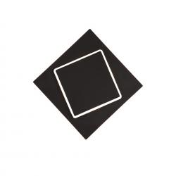 Dakla * Aplique Cuadrado Led 30W Negro
