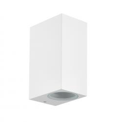 Kandanchu * Aplique Exterior Cuad. 2L*Gu10 Blanco
