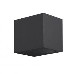 Kandanchu * Aplique Exterior Cuad. 1L*Gu10 Gris Oscuro