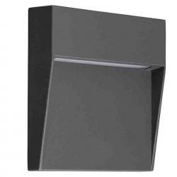 Baker * Señalizador Cuadrado 3W 3000K Gris Oscuro