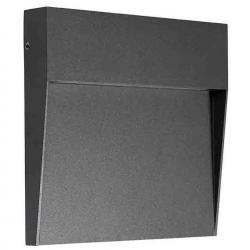 Baker * Señalizador Cuadrado 6W 3000K Gris Oscuro