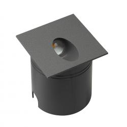 Aspen * Señalizador Cuadrado 3W 3000K Gris Oscuro