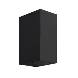 Kandanchu * Aplique Exterior Cuad. 2L*Gu10 Negro