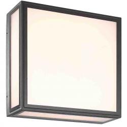 Bachelor * Plafon/Aplique Exterior Gris Oscuro Led Ip65 - 14W - 3000K