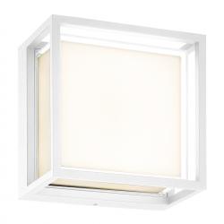 Chamonix * Plafon/Aplique Exterior Blanco Led Ip65 - 9W -3000K