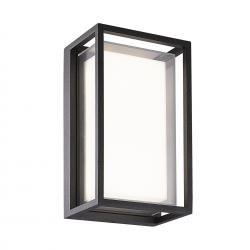 Chamonix * Aplique Exterior Gris Oscuro Led Ip65 - 9W - 3000K