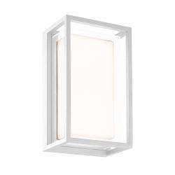 Chamonix * Aplique Exterior Blanco Led Ip65 - 9W - 3000K