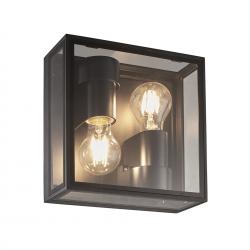 Verbier * Plafon Exterior Gris Oscuro Ip65 - 2L*E27