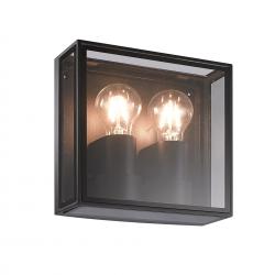 Verbier * Aplique Exterior Gris Oscuro Ip65 - 2L*E27