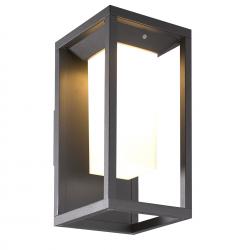 Meribel * Aplique Grafito Led Solar/Sensor 3000K