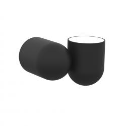 Ios * Foco/Aplique Negro 1L*Gu10