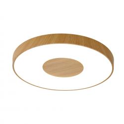 Coin * Plafon Redondo Led 100W - 2700-5000K - Con Mando - Madera