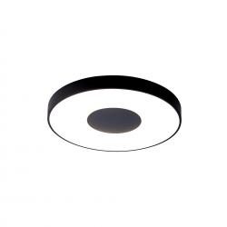 Coin * Plafon Redondo Led 56W - 2700-5000K - Con Mando - Negro