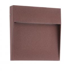 Baker * Señalizador Cuadrado 6W 3000K Corten