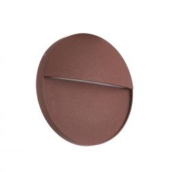 Baker * Señalizador Redondo 6W 3000K Corten
