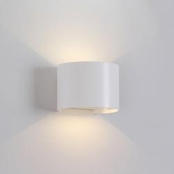 Davos * Aplique Exterior Red. Led* 2*6W 4000K Blanco