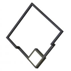 Boutique Negro * Aplique Led 24W Dimable