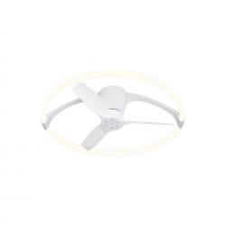Nepal Mini * Ventilador Blanco Led Con Mando