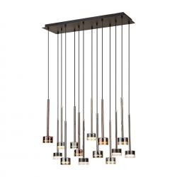 TONIC * COLGANTE 14L RECTANGULAR - GX53 - MULTICOLOR