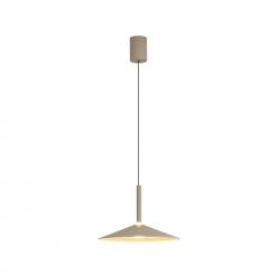 CALICE * COLGANTE PEQUEÑO LED 1L - CENIZA