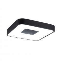 Coin * Plafon Cuadrado Led 80W - 2700-5000K - Con Mando - Negro