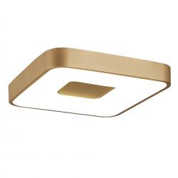 Coin * Plafon Cuadrado Led 100W - 2700-5000K - Con Mando - Oro