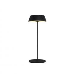 Relax * Sobremesa Led Negro - Recargable
