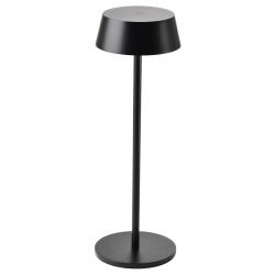 K4 * Farol Negro Exterior Portatil Led Ip54 3000K