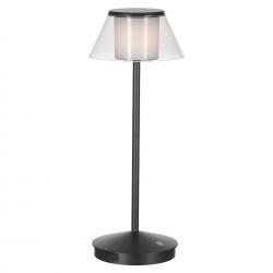 K5 * Farol Negro Exterior Portatil Led Ip54 3000K
