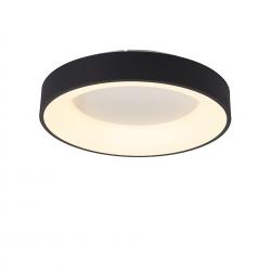 Niseko * Plafon Redondo Led 45 Cm - 3000K - Negro
