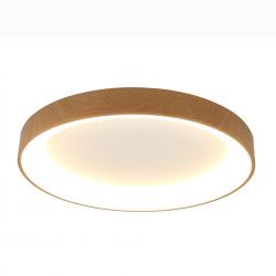 Niseko * Plafon Redondo Led 65 Cm - 3000K - Madera