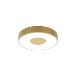 Coin * Plafon Redondo Led 56W - 2700-5000K - Con Mando - Oro