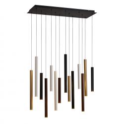 Cala * Lampara Base Cuadrada 14L Led Colantes - Variado