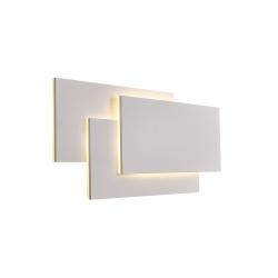 Tahiti Xl * Aplique Grande Led Cuadrados 36W - Blanco - 3000K