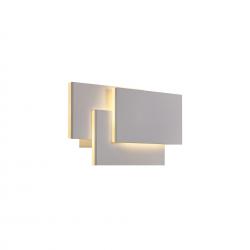 Tahiti Xl * Aplique Mediano Led Cuadrados 12W - Blanco - 3000K