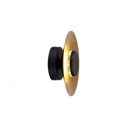 Orion * Aplique Led 8W 3000K Negro / Pan De Oro