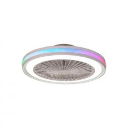 Gamer * Plafon / Ventilador - Blanco - Rgb - 47 Cm - 4200 Lms