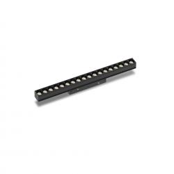 Magneto * Modulo Lineal Cob Difusor 18W Negro 3000K