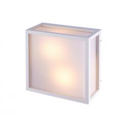UTAH * PLAFON EXTERIOR BLANCO - 2L*E27