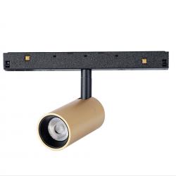 MAGNETO * FOCO 7W NEGRO/ORO 3000K