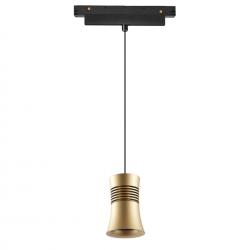 MAGNETO PAGODA * COLGANTE 12W NEGRO/ORO 3000K
