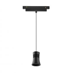 MAGNETO PAGODA * COLGANTE 12W NEGRO 3000K TRIAC