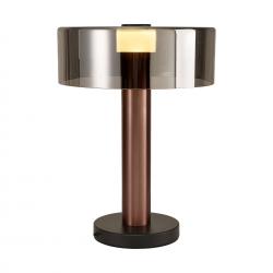GIN * SOBREMESA LED GRANDE - ROSA + NEGRO