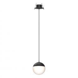 KILDA * COLGANTE LED 10W 3000K EMPOTRADO NEGRO